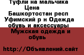 Туфли на мальчика › Цена ­ 800 - Башкортостан респ., Уфимский р-н Одежда, обувь и аксессуары » Мужская одежда и обувь   